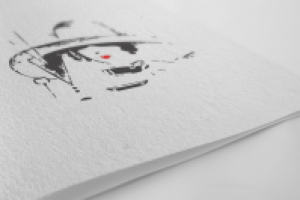 Дама с чашкой кофе (работа продается)