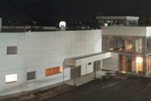 Проект освещения фасада и парковки автоцентра