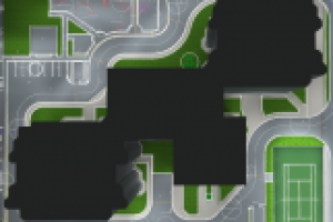 Наружное освещение микрорайона. Визуализация освещения.