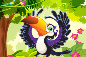 Разработка персонажа для серии детской упаковки