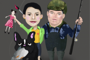 Портрет на заказ, шарж