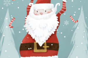 Открытка на новый  год