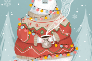 Открытка на новый  год