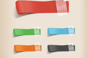 Ленточка для сайта 5 видов