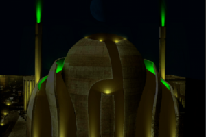 Визулизация в фотоошоп (проект засветки мечети)