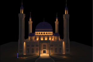 Визулизация в Диалюкс (проект мечети)