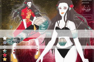 Оригинальный персонаж закрытого вида