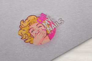 Логотип для nails cтудии "оh my nails"