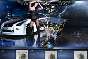 Дизайн сайта Роллинг Стол