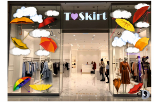 Разработка дизайна витрины магазина + визуализация