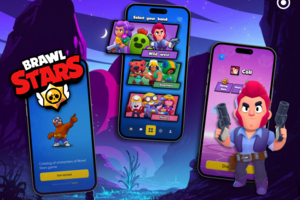Brawl Stars Game App design