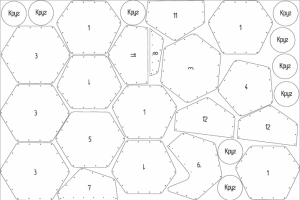 Размещение деталей на листе для резки (раскрой)