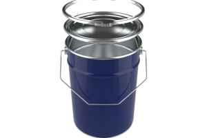 Рендеринг (3D-визуализация) банок для краски