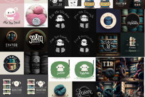 Дизайн для склада вязания. Логотип