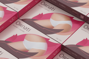 Дизайн упаковки женских трусиков Ornati
