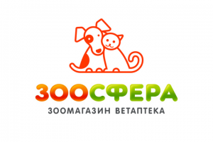 Логотип сети зоомагазинов Зоосфера