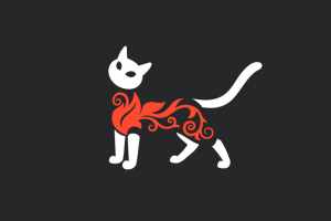 Логотип производителя одежды для кошек Felina MS