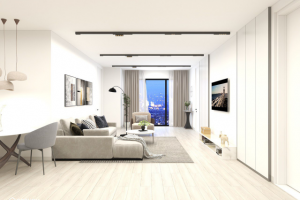 Гостиная-столовая в современном стиле