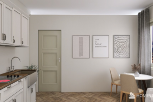 Кухня-гостиная в скандинавском стиле