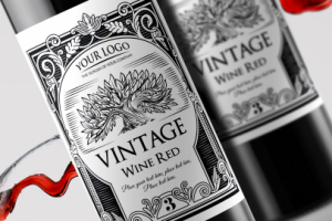 Этикетки винные