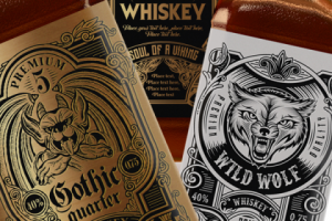 Дизайн этикеток Виски
