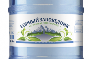 Дизайн этикетки для питьевой воды