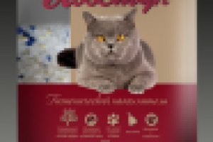 Упаковка селикагелевого наполнителя для кошачьего туалета