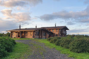 Комплекс жилых зданий с навесом