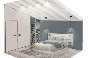 3D Коллаж, детская в доме 132 кв.м