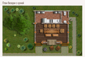 Проект беседки