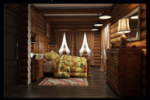 Проект дома из бревна