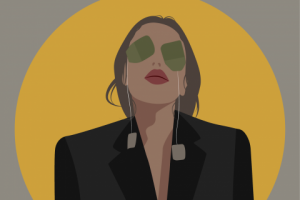 векторная иллюстрация- портрет