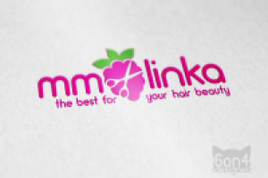 Логотип для парикмахера-стилиста Марии