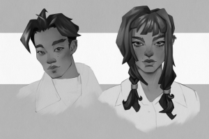 Стилизованные портреты