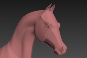 Арабский конь, зд модель