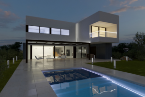 Дом с бассейном