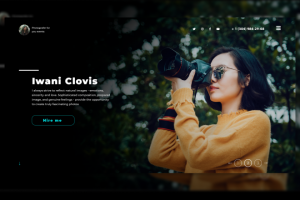 Landing Page для фотографа