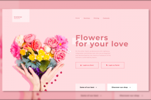 Сайт по найму флористов