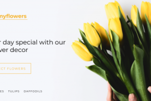 Баннер для сайта myflowers