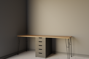 Компьютерный стол Лофт на 2 рабочих места