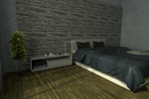 Рендер комнаты в V-Ray