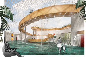 Интерьер кинотеатра