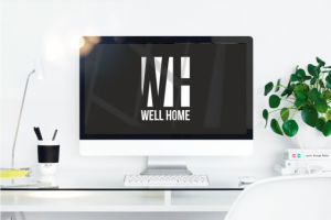 Разработка логотипа для компании "WellHome"