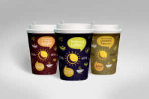 Разработка фирменных стаканов для "День-Ночь"