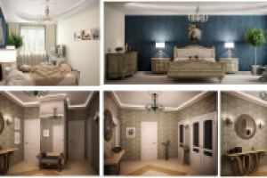 Дизайн квартиры в стиле фьюжн