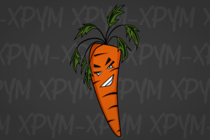 Рисовка персонажа "Морковь"