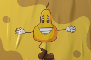 Рисовка персонажа "Груша"