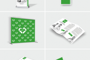 Концепт фирменного стиля для медицинской конференции