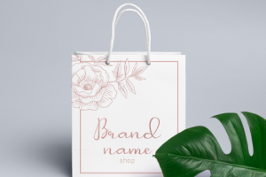 Фирменный стиль для магазина женской одежды