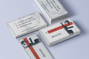 Визитки в фирменном стиле